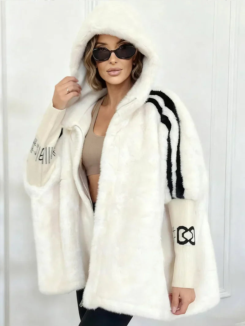 Luxurious Oversized Faux Fur Winter Coat - Plush, Warm & Chic Outerwear