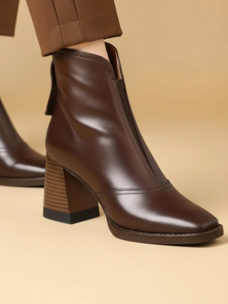 Ovelle | Sleek Leather Boots