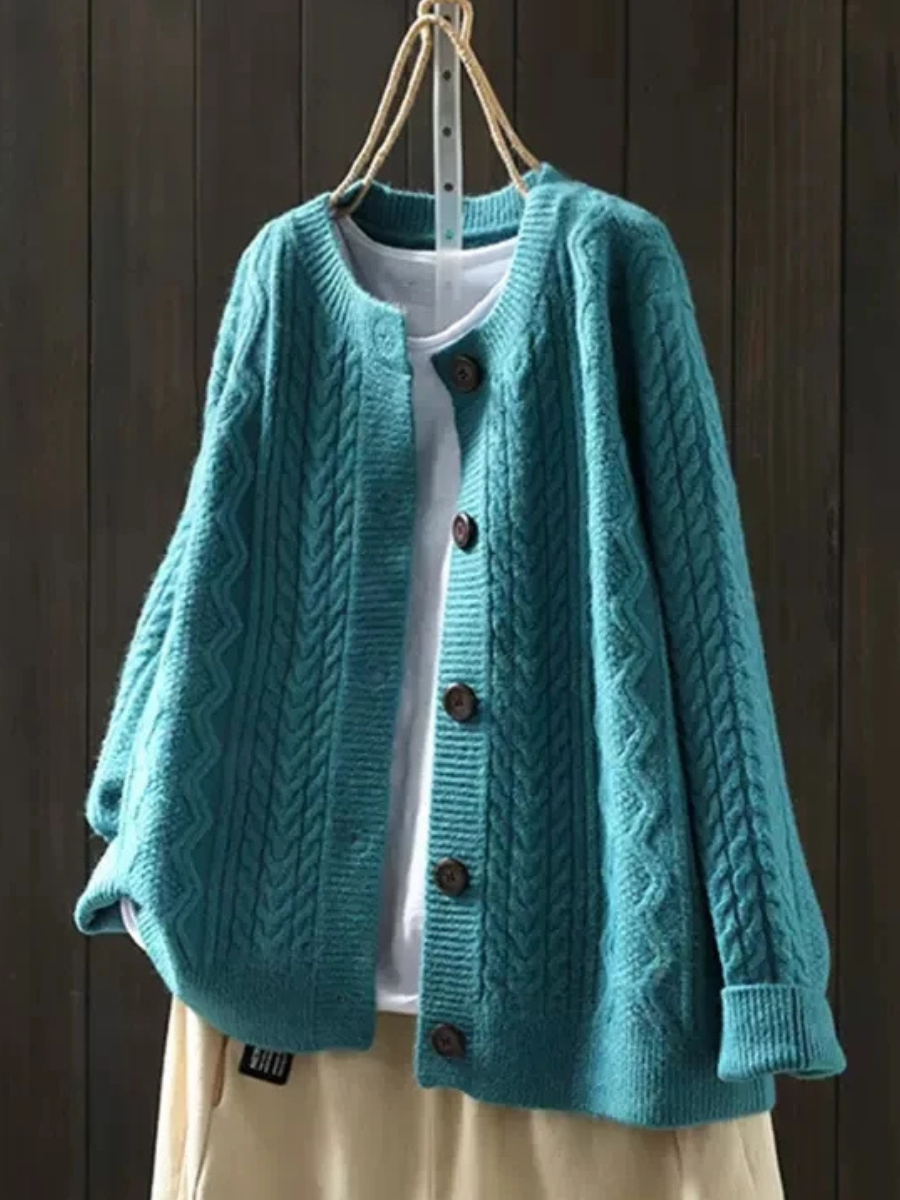 Lorenza Cable Cardigan