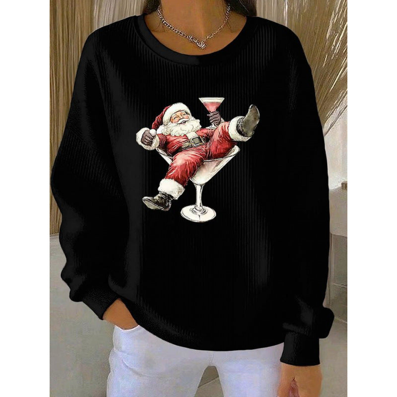 Abigail - Christmas Cocktail Sweater Black