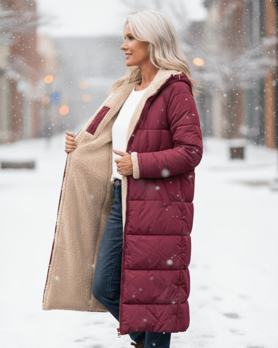 Cozy Sherpa Fleece Winter Coat: Ultimate Warmth, Plush Comfort, Stylish Essential