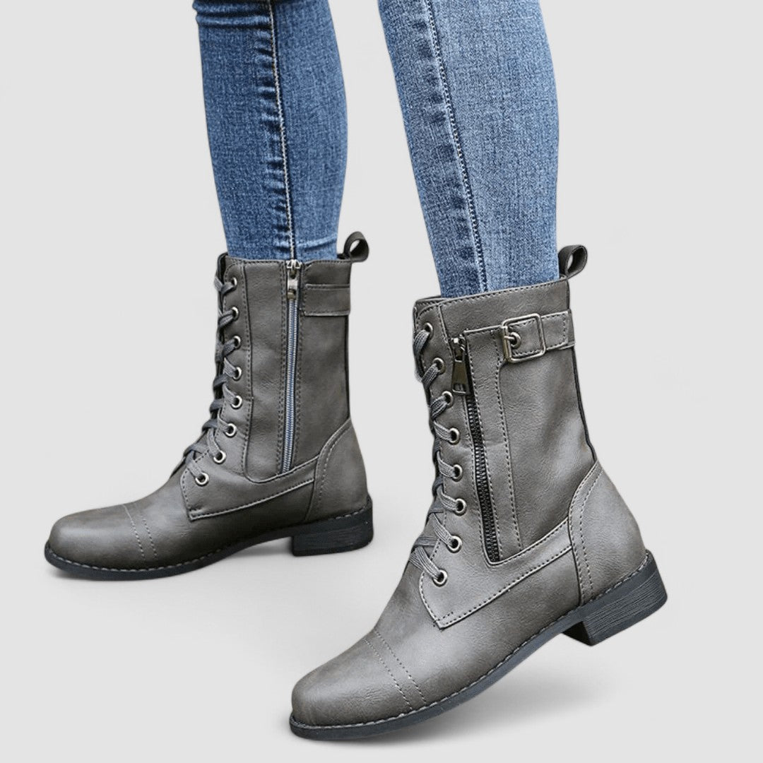 Sylvia Stylish Orthopedic Western Boots: All-Day Comfort & Pain Relief