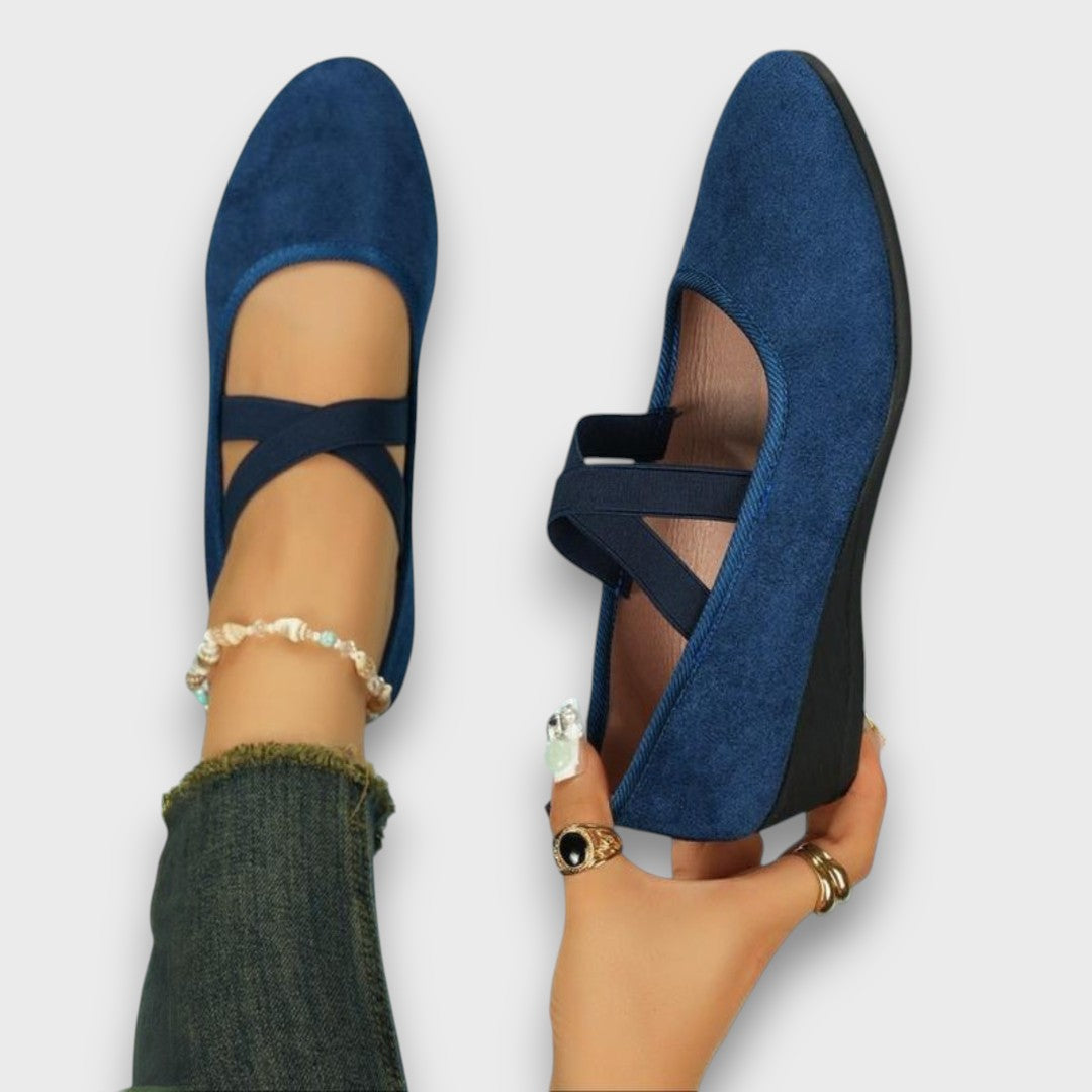 Jenna™ | Elegant Closed Wedge Shoes