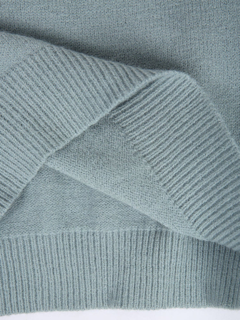 Cozy Madison Knit Sweater: Soft Nordic Pattern, Relaxed Fit for Elegant Comfort