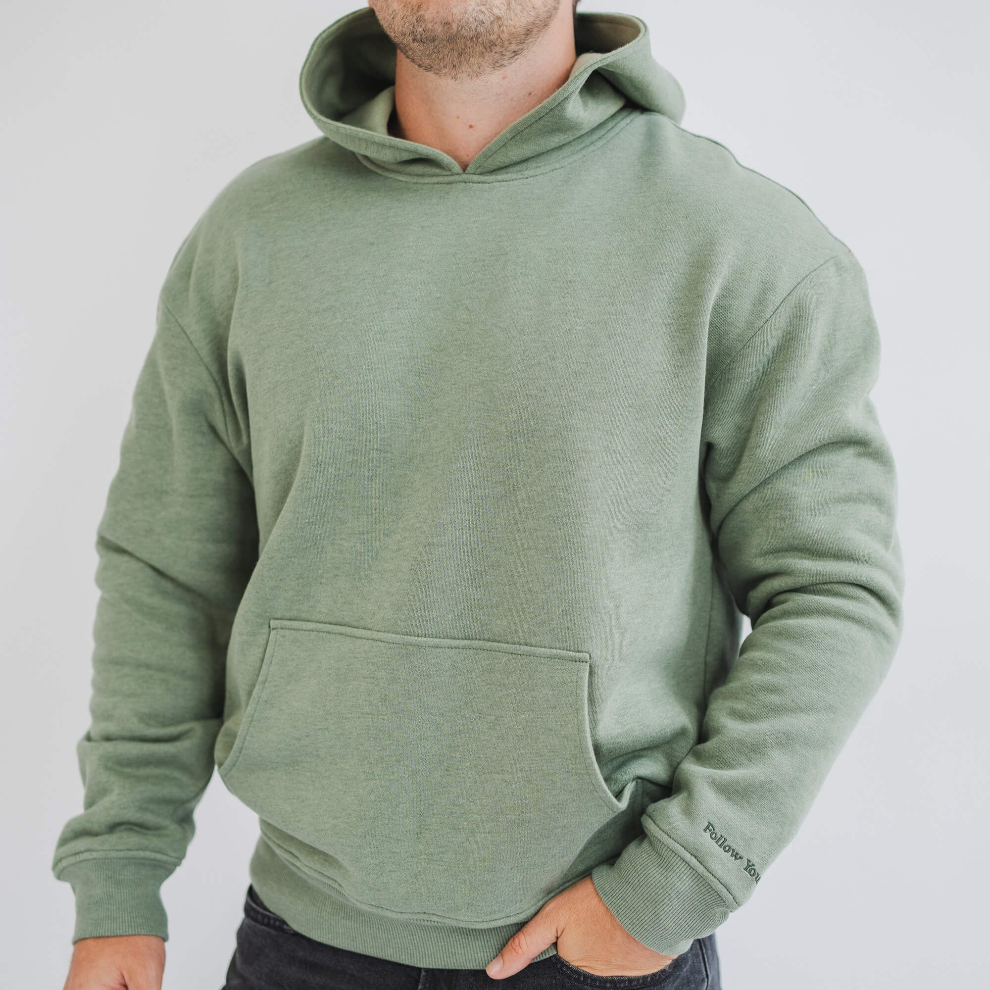 Men's AlpacaCloud® Heavyweight Hoodie: Reversible, Ultra-Soft, Stress-Reducing Comfort
