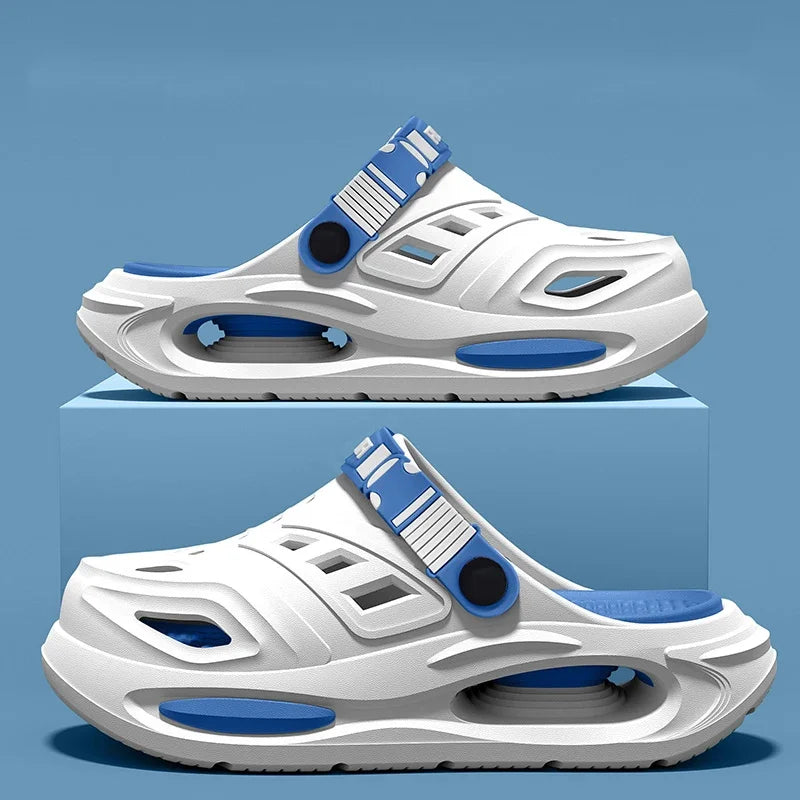 Ultimate Comfort AeroFlow Slides: Lightweight, Breathable EVA with Cushioned Support