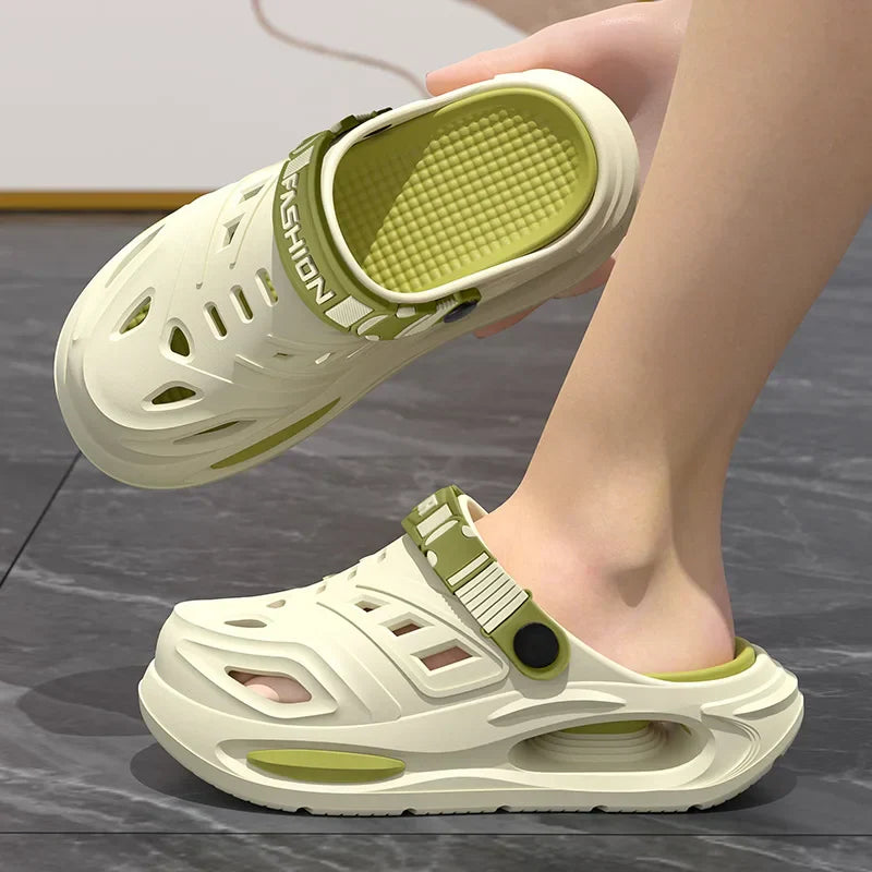 Ultimate Comfort AeroFlow Slides: Lightweight, Breathable EVA with Cushioned Support