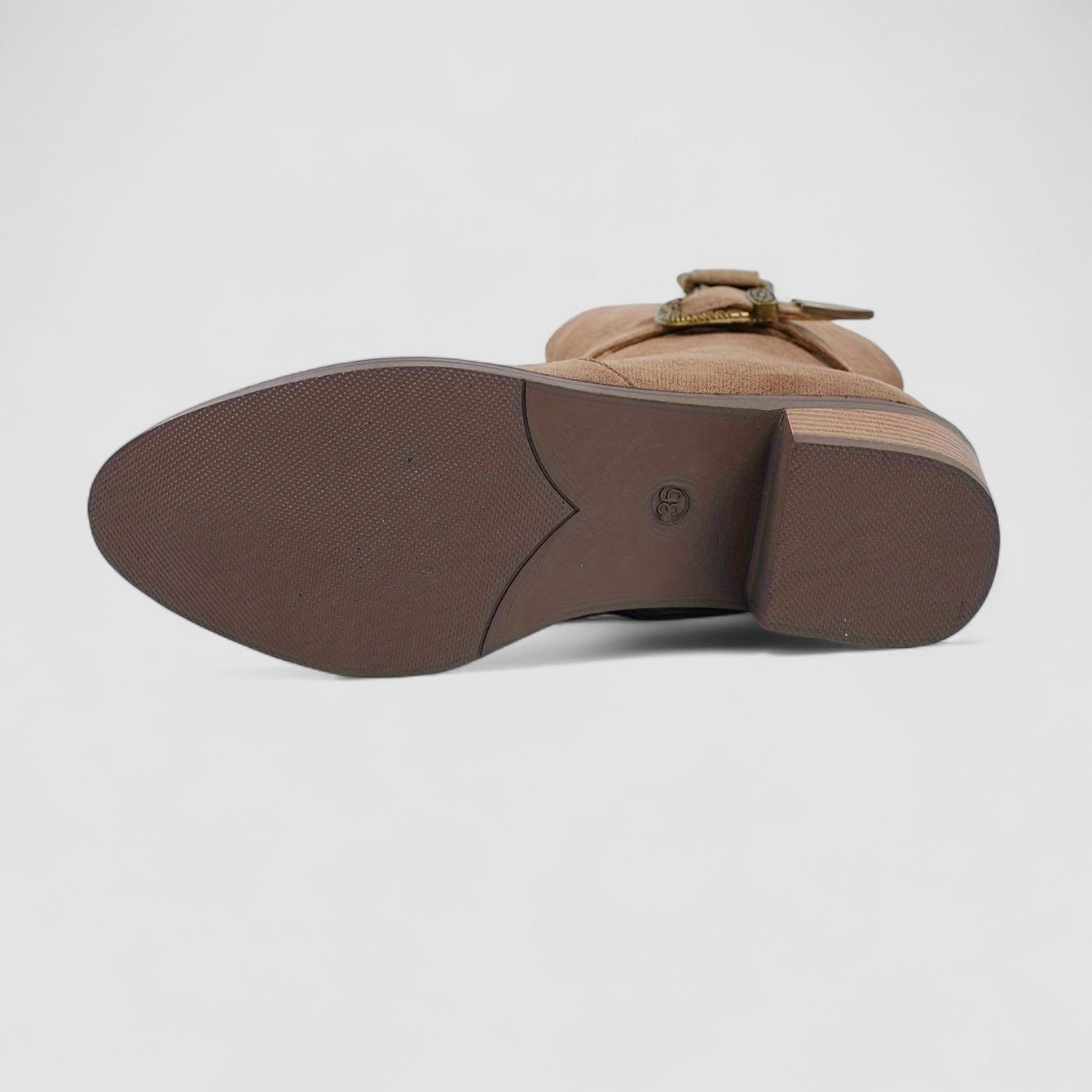 Rosa Orthopedic Western Boots for Women – Suede Comfort & Arch Support