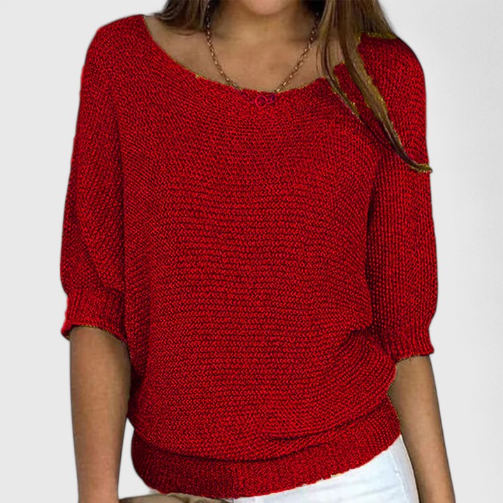 Rachel Women's Effortless Knit Pullover: Cozy, Stylish, Versatile Comfort Sweater