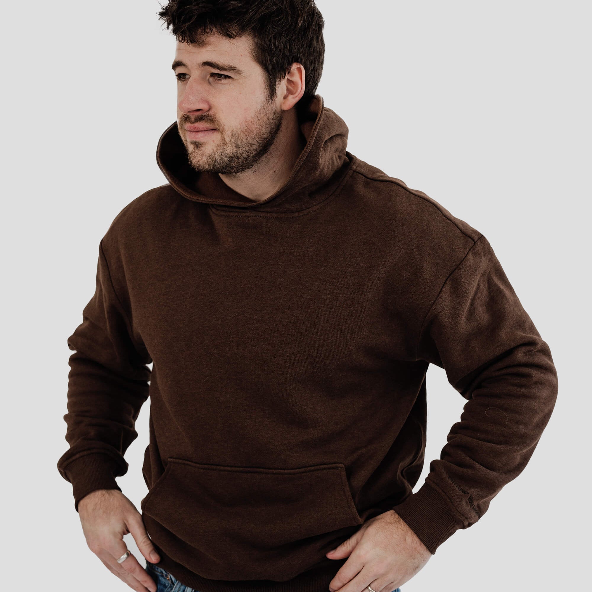 Men's AlpacaCloud® Heavyweight Hoodie: Reversible, Ultra-Soft, Stress-Reducing Comfort