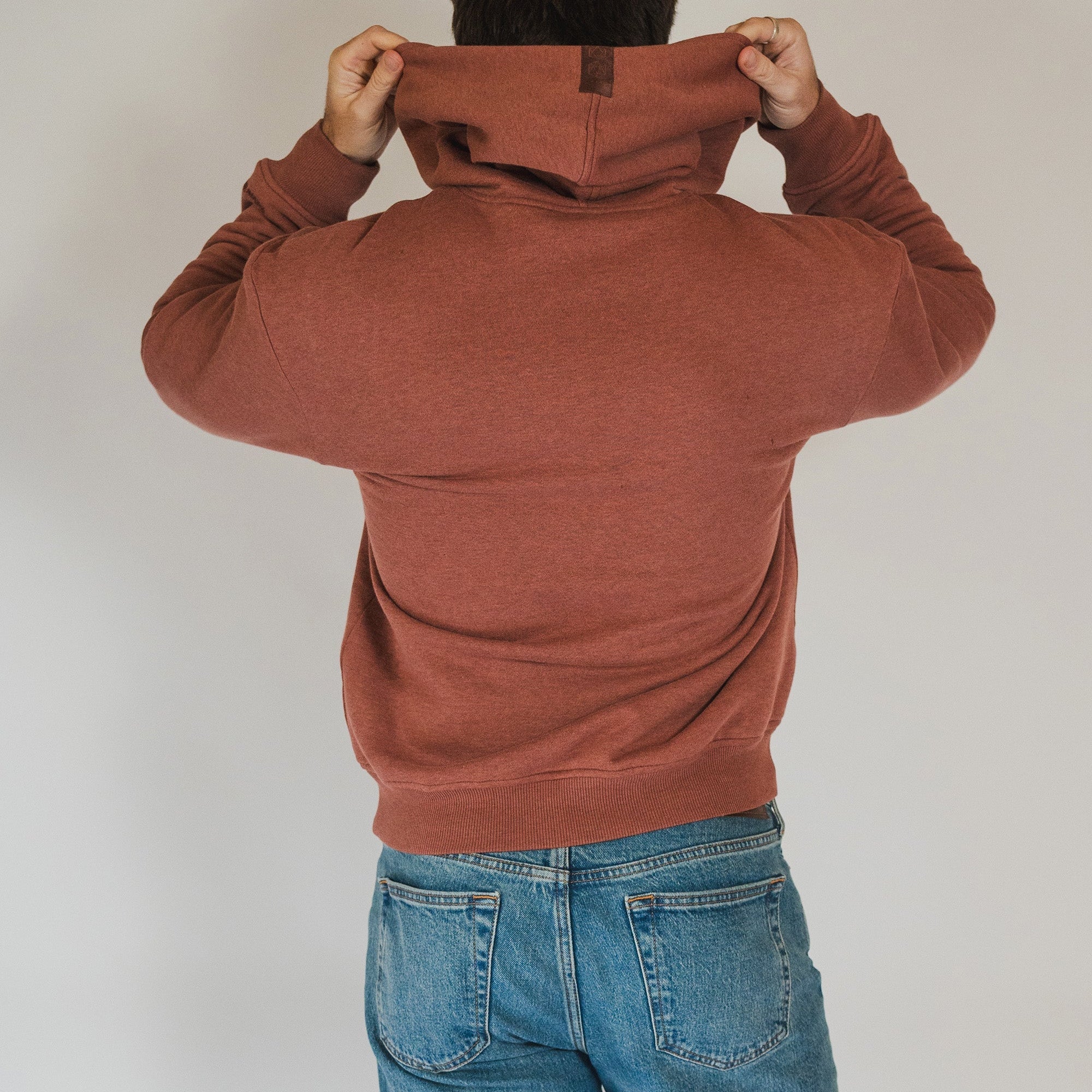 Men's AlpacaCloud® Heavyweight Hoodie: Reversible, Ultra-Soft, Stress-Reducing Comfort