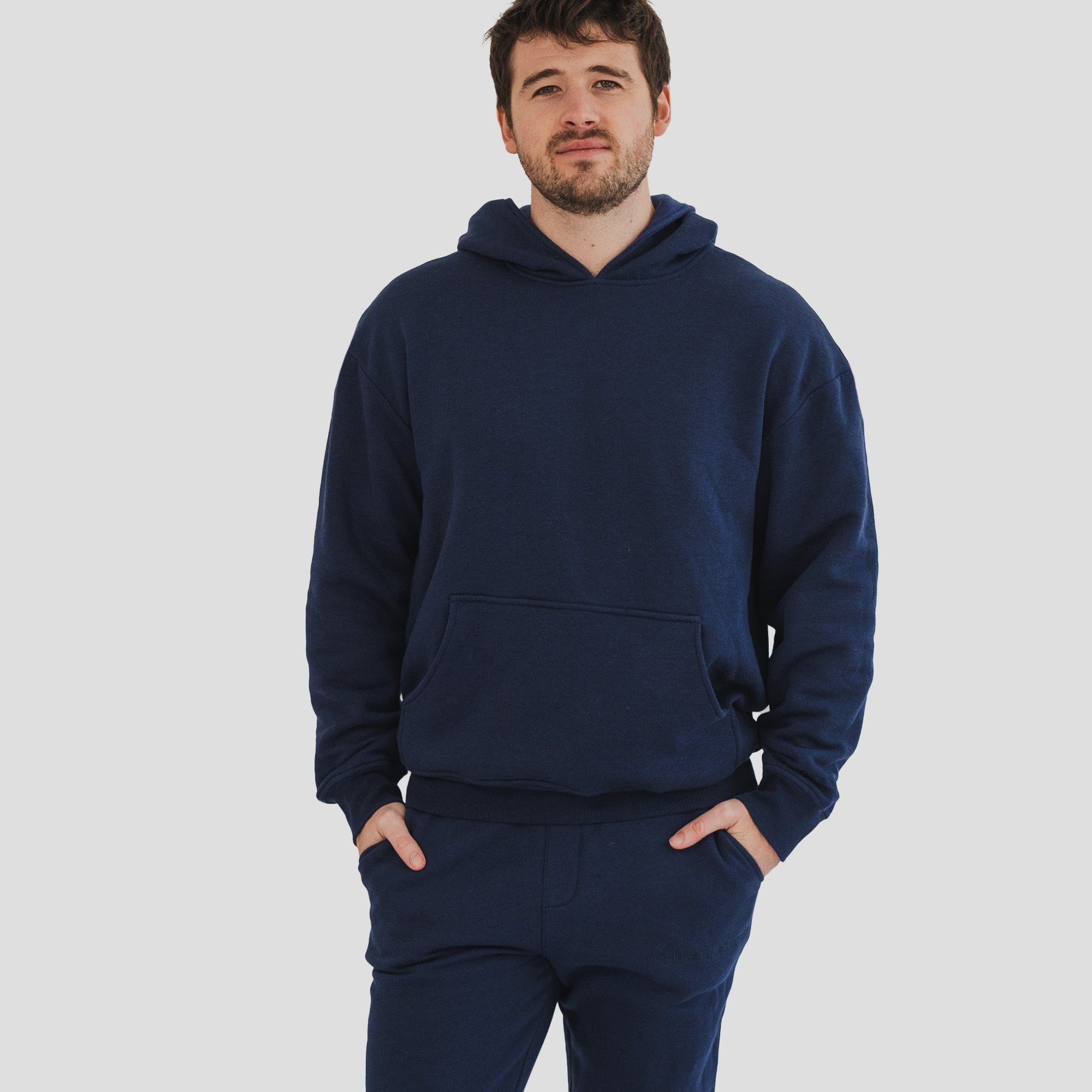 Men's AlpacaCloud® Heavyweight Hoodie: Reversible, Ultra-Soft, Stress-Reducing Comfort
