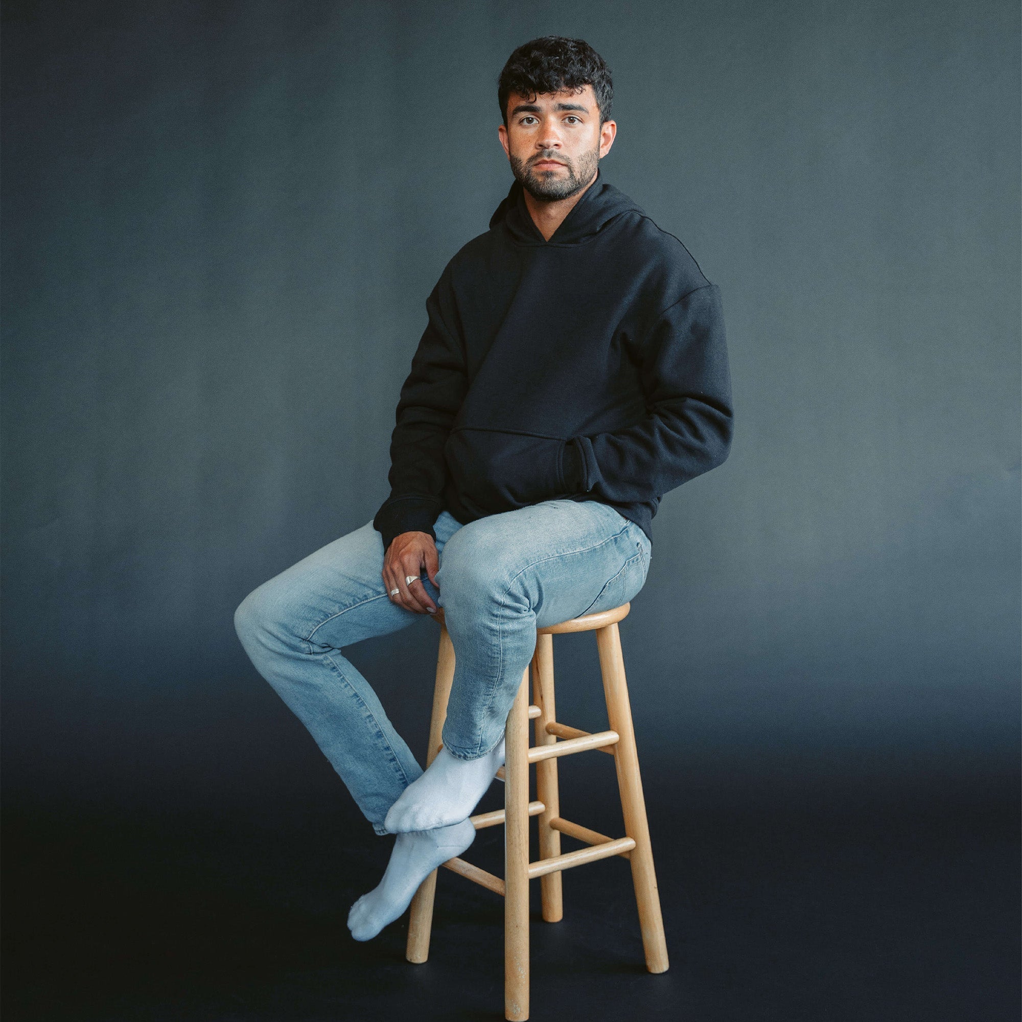 Men's AlpacaCloud® Heavyweight Hoodie: Reversible, Ultra-Soft, Stress-Reducing Comfort