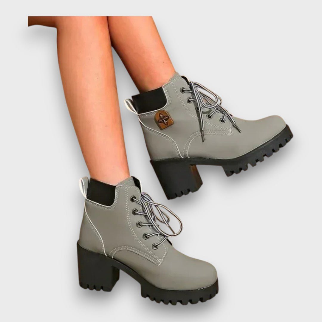 Sarah™ | Winter Chunky Heel Boots