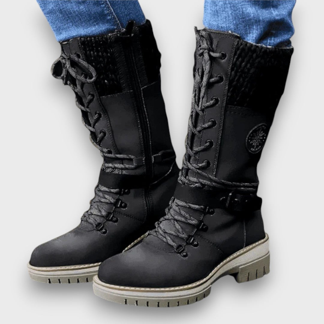 Everleigh™ | Weatherproof Winter Lace Up Boots