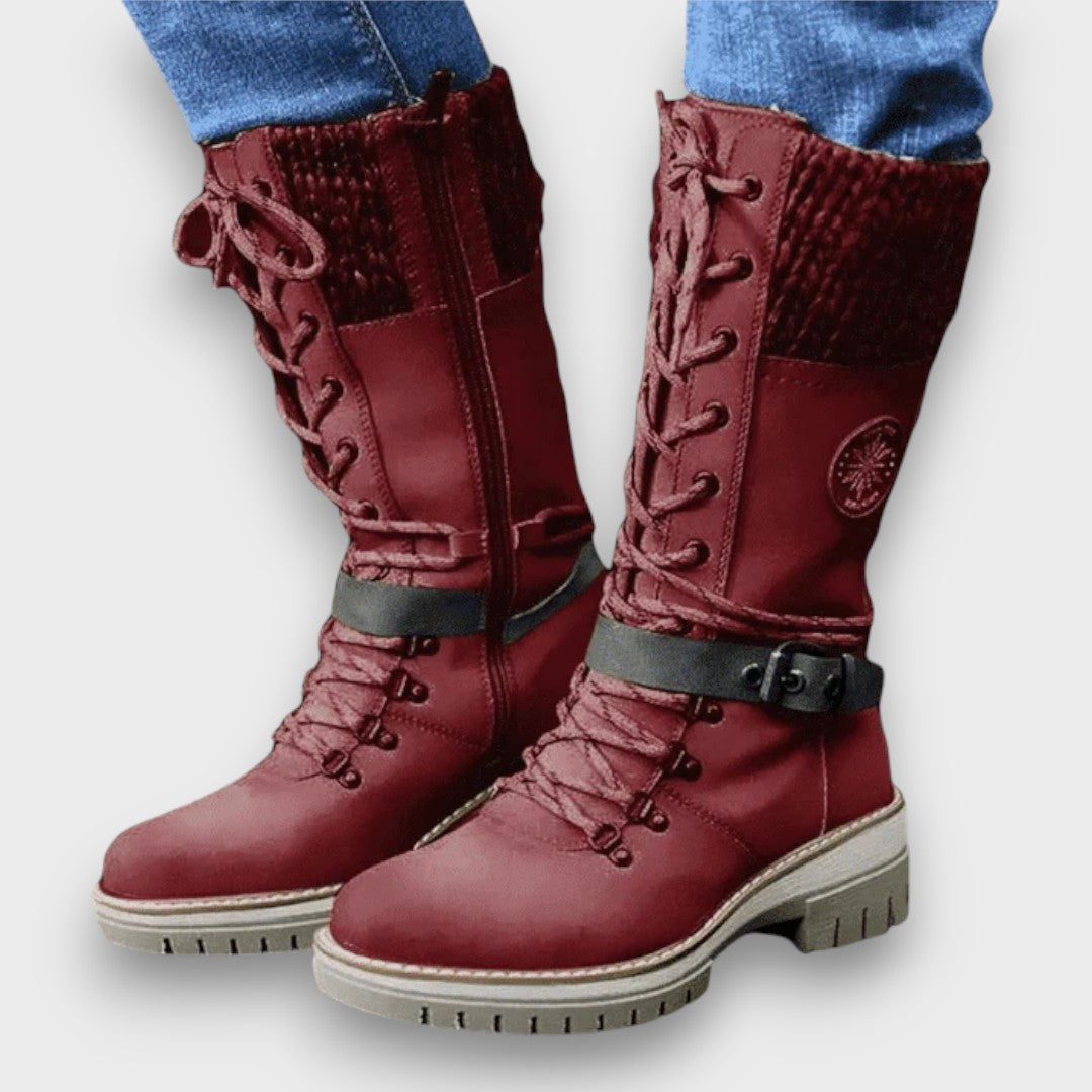 Everleigh™ | Weatherproof Winter Lace Up Boots