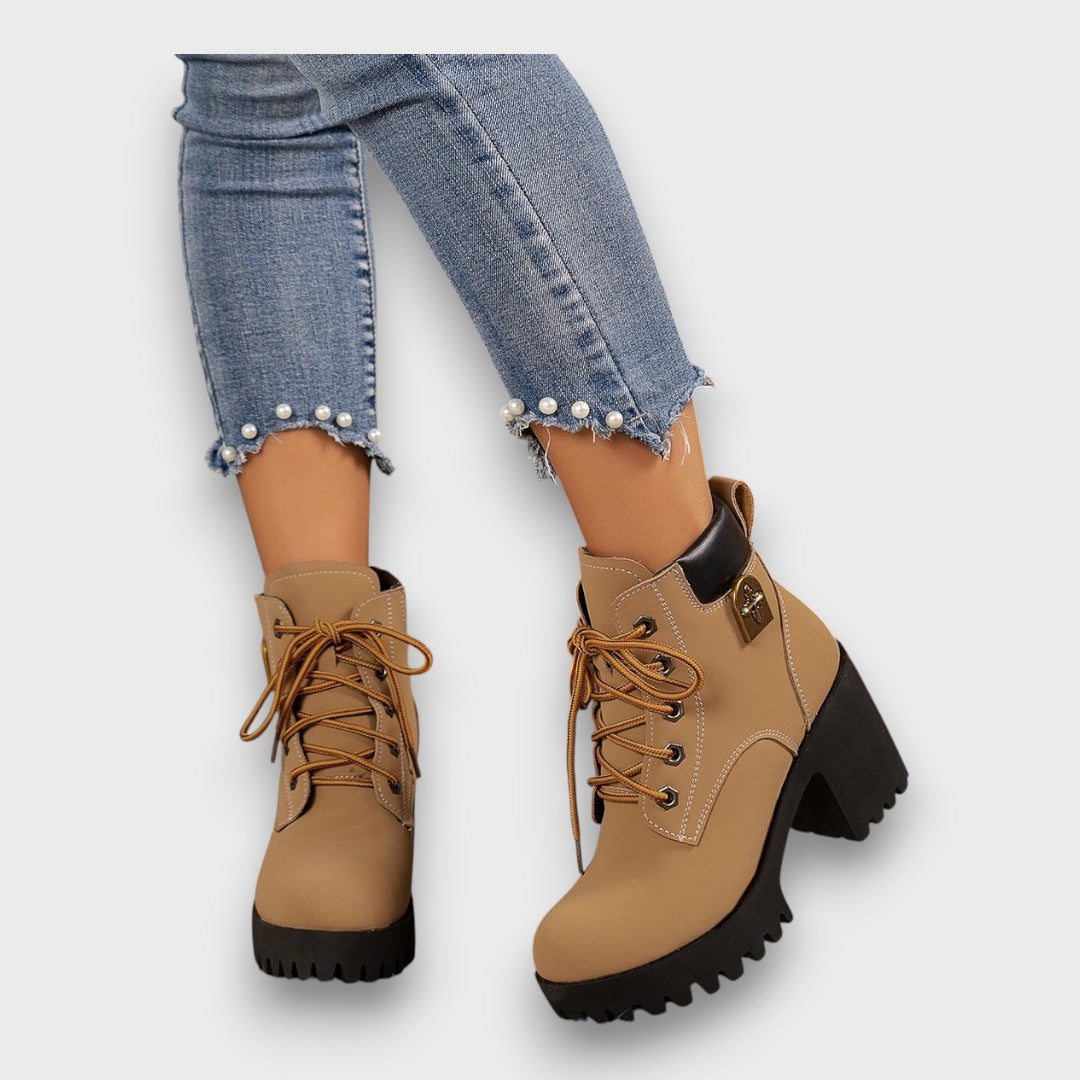 Sarah™ | Winter Chunky Heel Boots