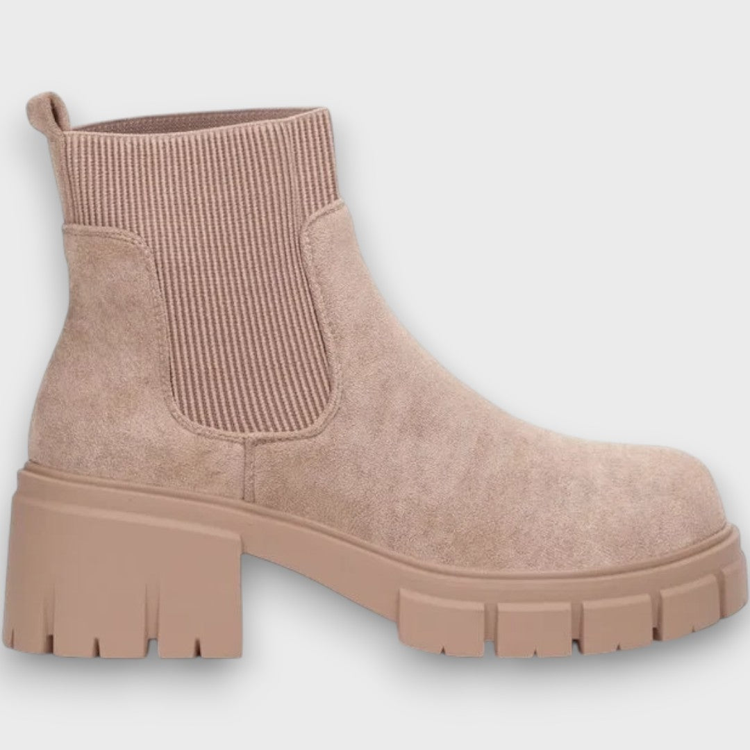 Melody™ | Ribbed Chelsea Platform Boots