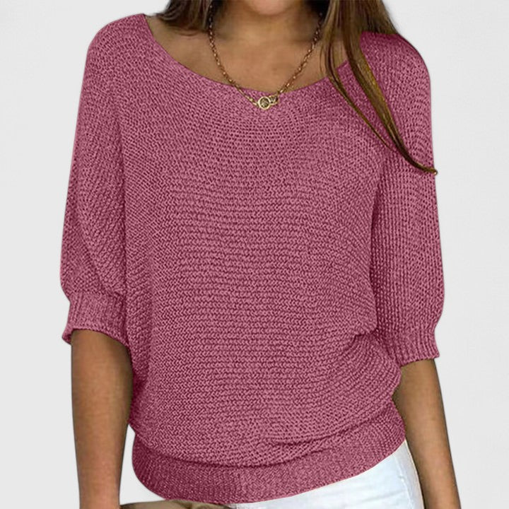 Rachel Women's Effortless Knit Pullover: Cozy, Stylish, Versatile Comfort Sweater