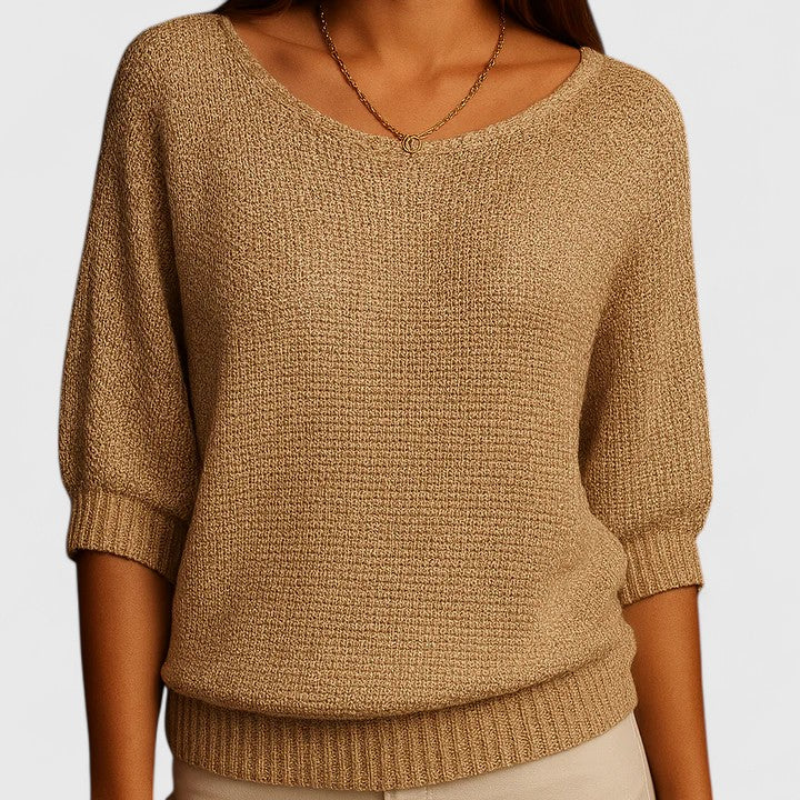 Rachel Women's Effortless Knit Pullover: Cozy, Stylish, Versatile Comfort Sweater