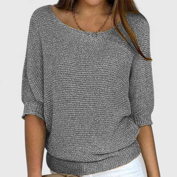 Rachel Women's Effortless Knit Pullover: Cozy, Stylish, Versatile Comfort Sweater