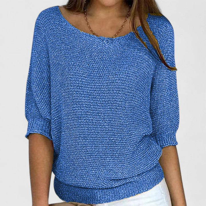 Rachel Women's Effortless Knit Pullover: Cozy, Stylish, Versatile Comfort Sweater