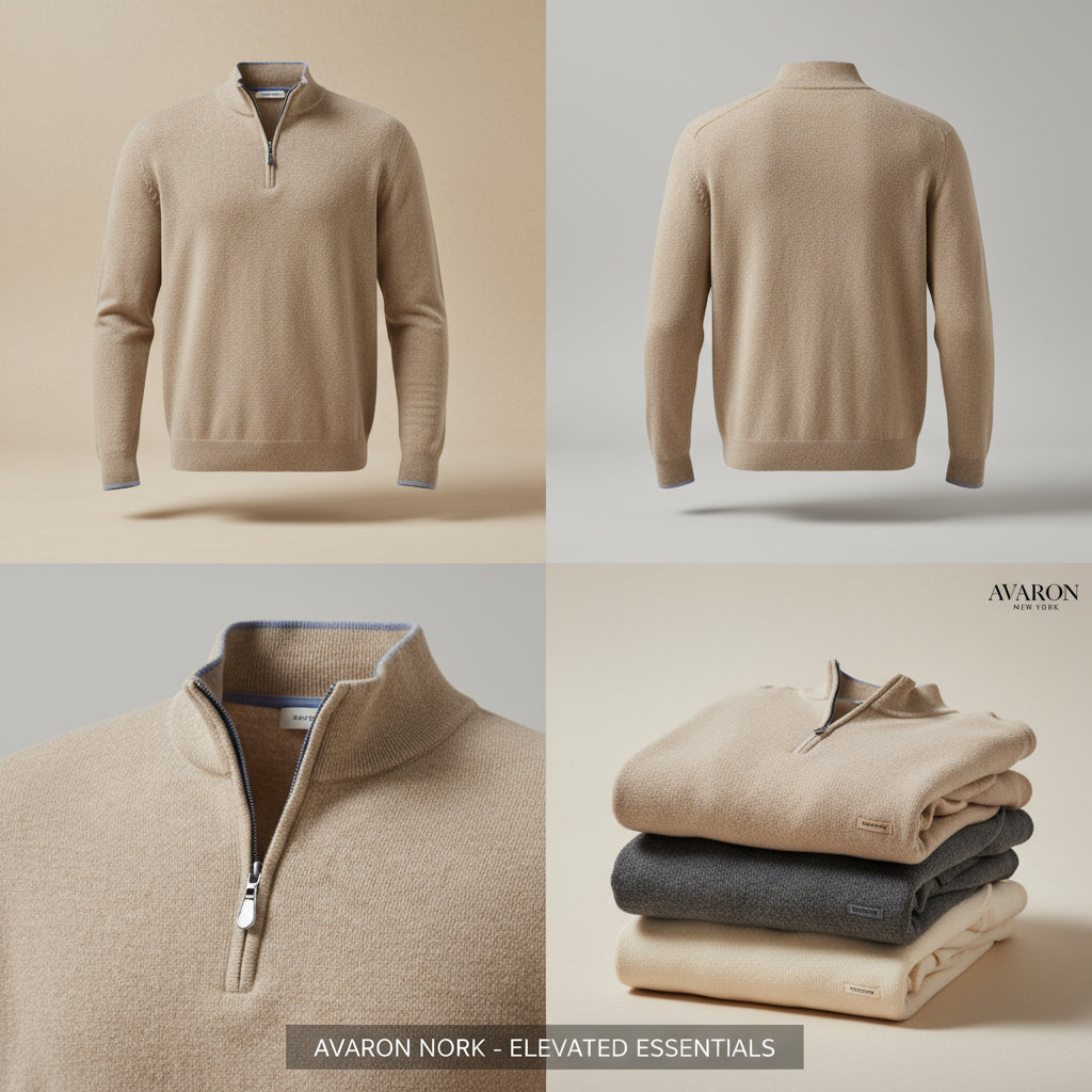 AVARON Essential Zip Knit