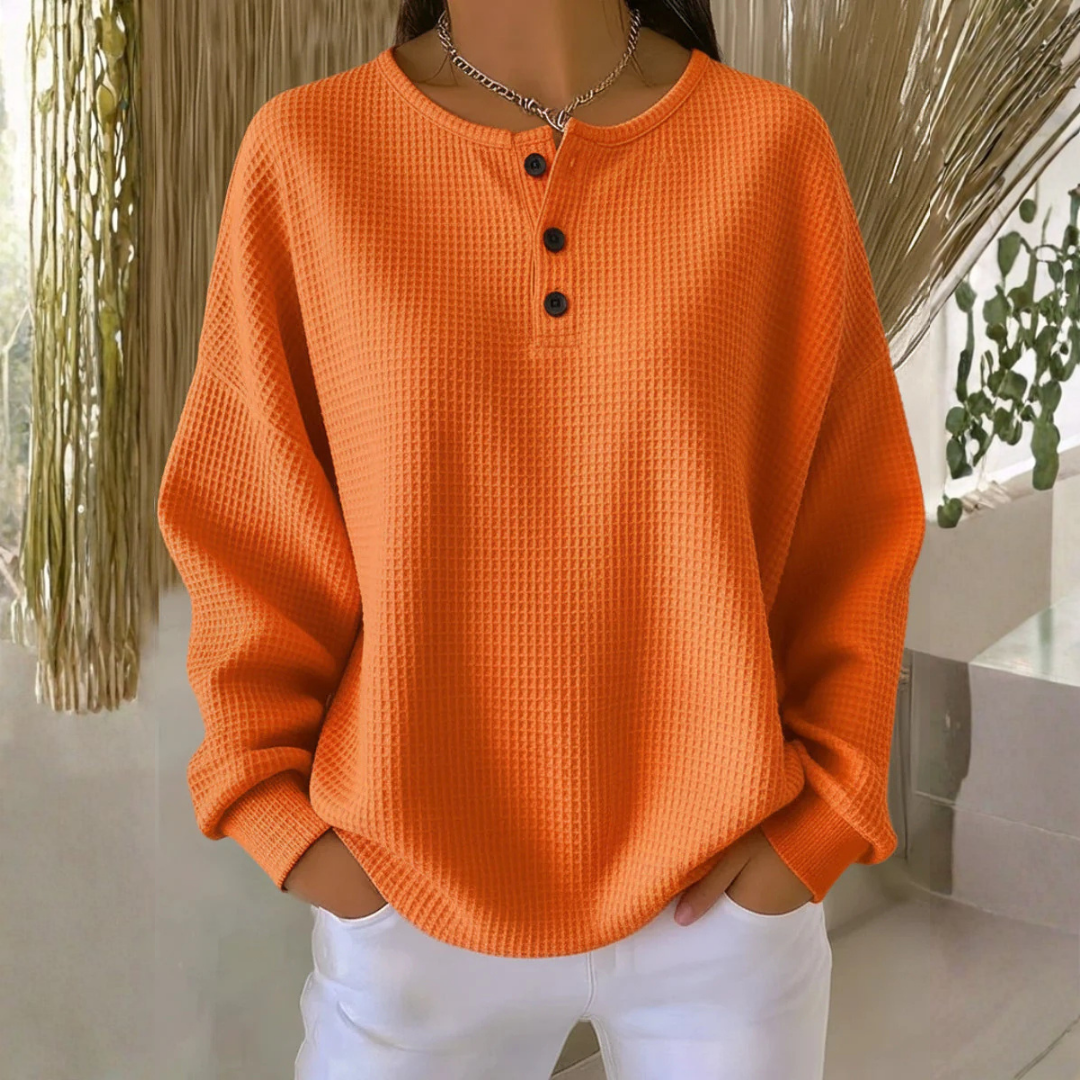 Anne | Casual sweatshirt with collar