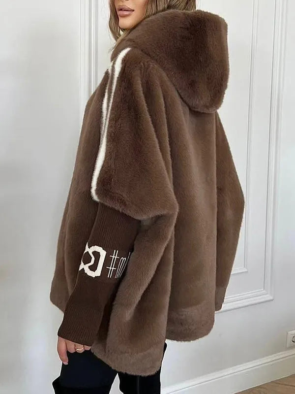 Luxurious Oversized Faux Fur Winter Coat - Plush, Warm & Chic Outerwear