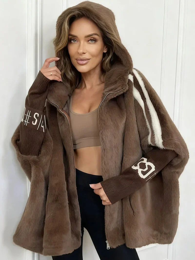 Luxurious Oversized Faux Fur Winter Coat - Plush, Warm & Chic Outerwear