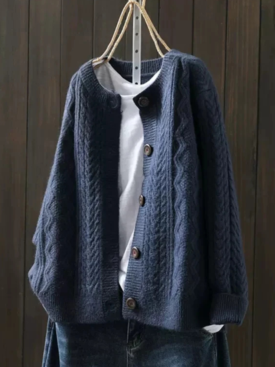 Lorenza Cable Cardigan