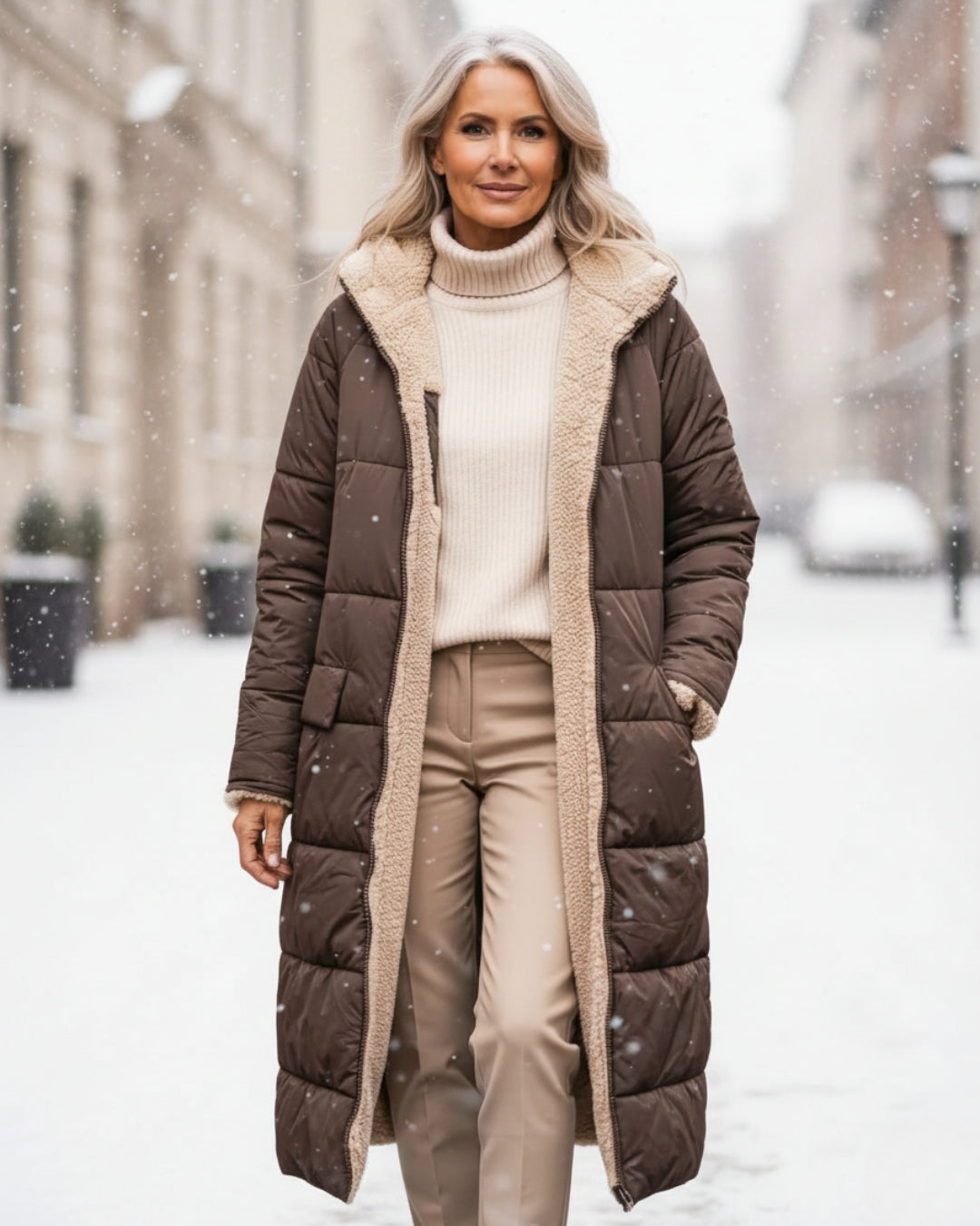 Cozy Sherpa Fleece Winter Coat: Ultimate Warmth, Plush Comfort, Stylish Essential