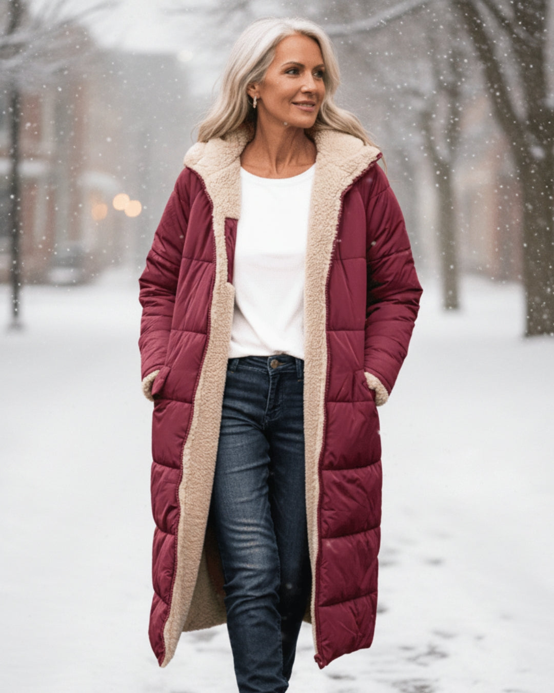 Cozy Sherpa Fleece Winter Coat: Ultimate Warmth, Plush Comfort, Stylish Essential