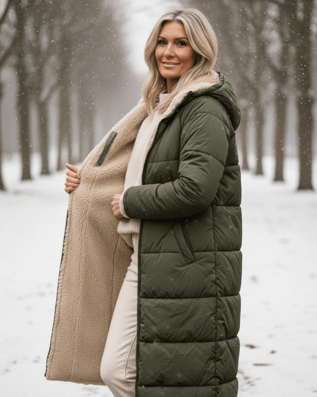 Cozy Sherpa Fleece Winter Coat: Ultimate Warmth, Plush Comfort, Stylish Essential