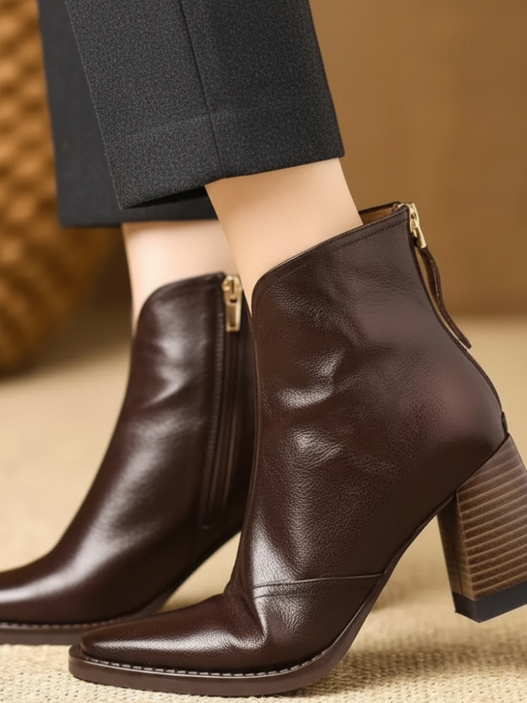 Ovelle | Sleek Leather Boots