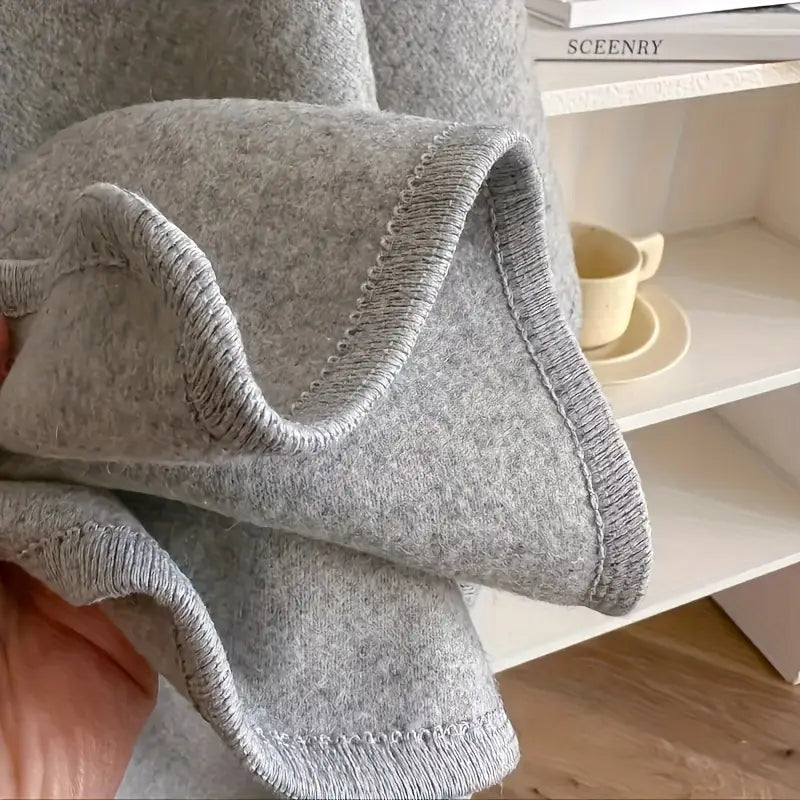 Ultimate Soft Fleece Drape Shawl Wrap - Cozy Warm Elegant Women's Comfort