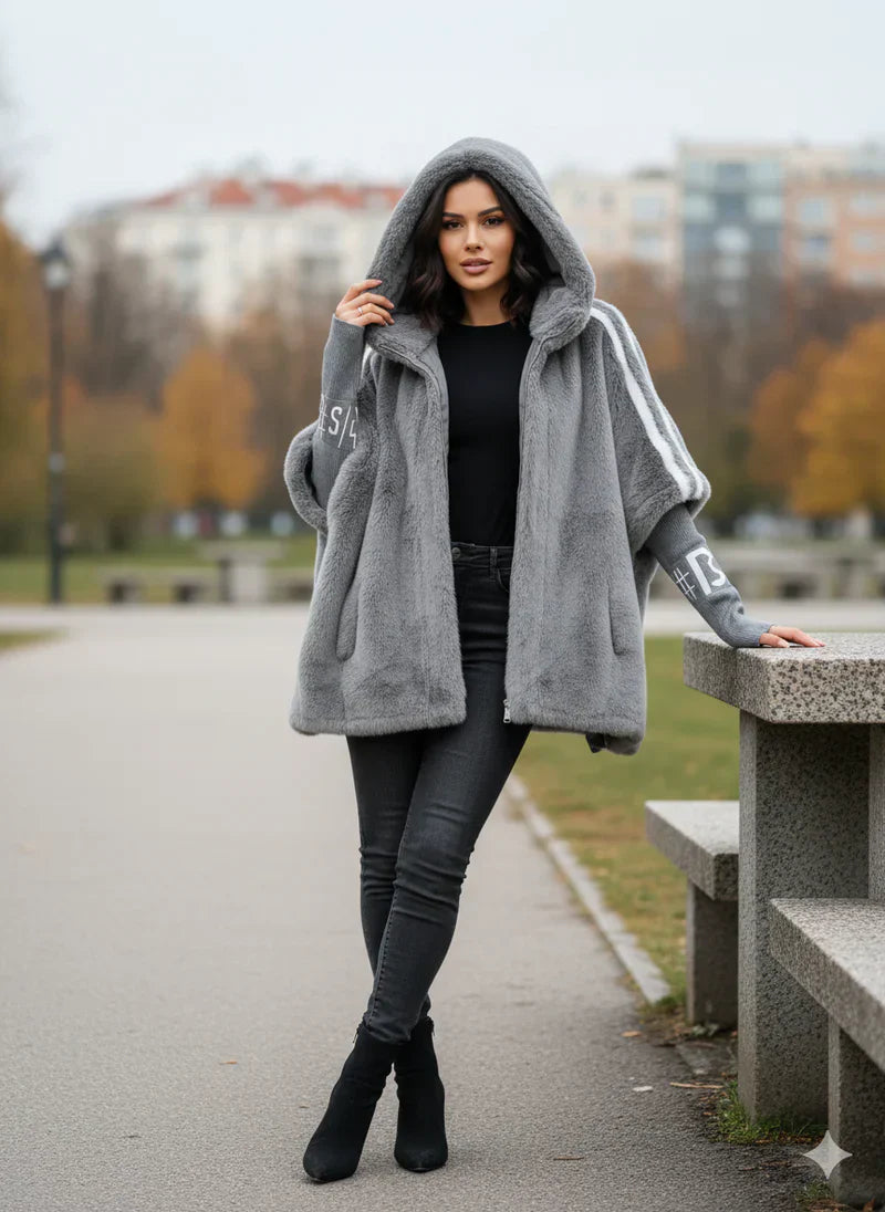 Luxurious Oversized Faux Fur Winter Coat - Plush, Warm & Chic Outerwear