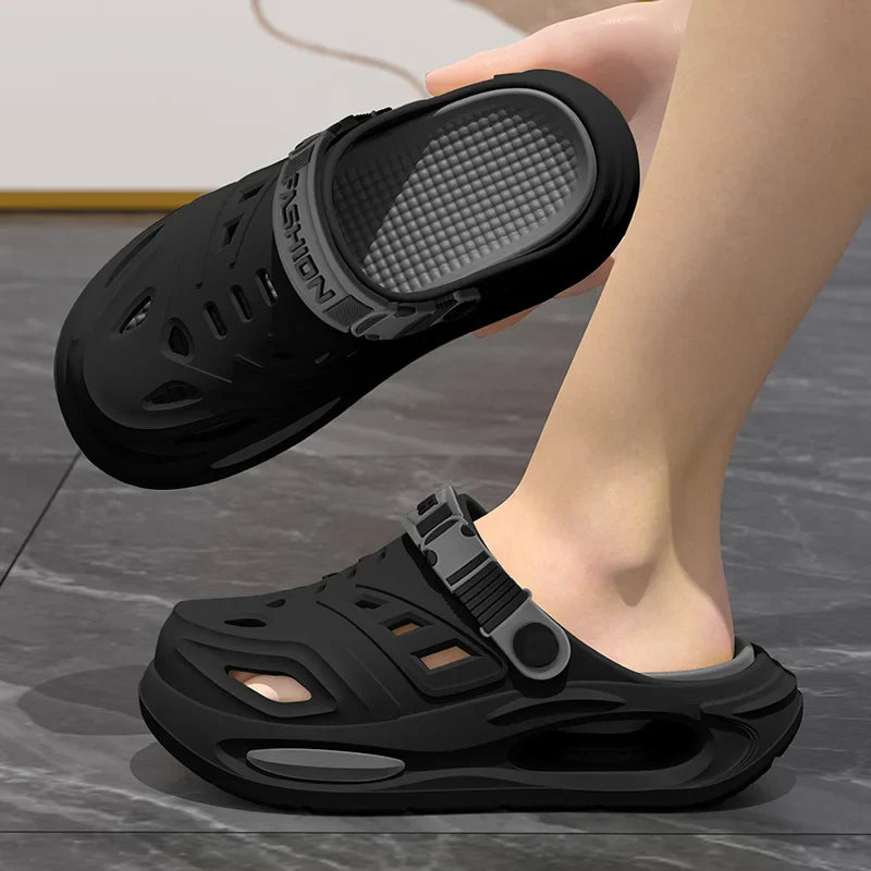 Ultimate Comfort AeroFlow Slides: Lightweight, Breathable EVA with Cushioned Support