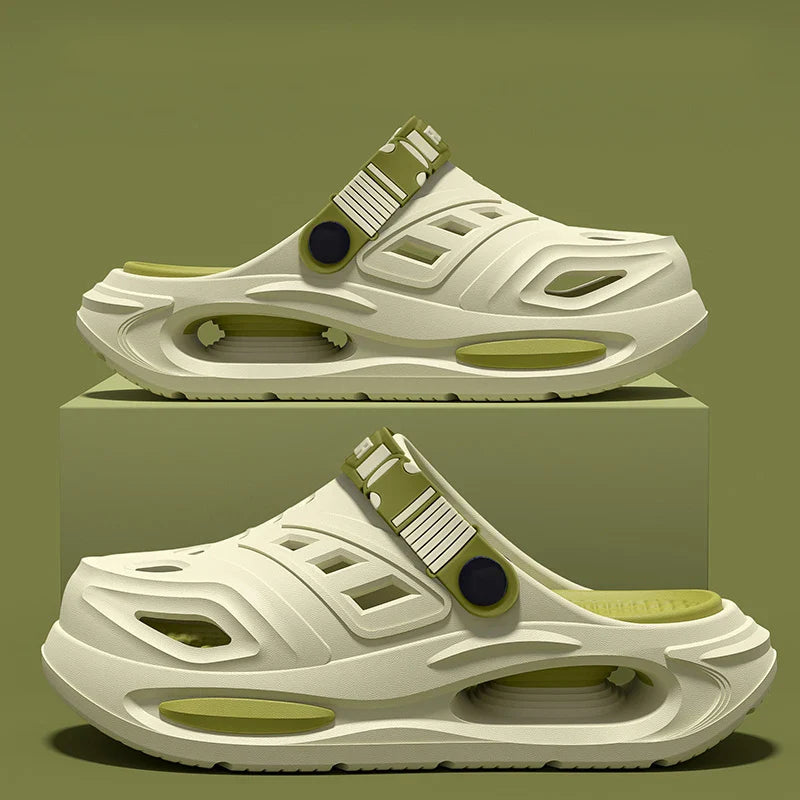 Ultimate Comfort AeroFlow Slides: Lightweight, Breathable EVA with Cushioned Support