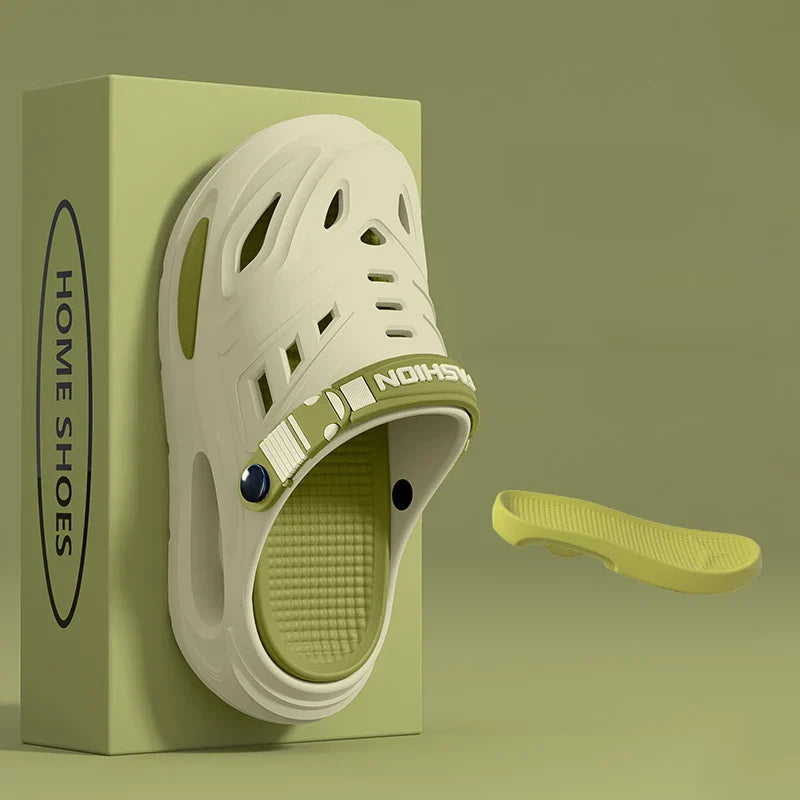 Ultimate Comfort AeroFlow Slides: Lightweight, Breathable EVA with Cushioned Support