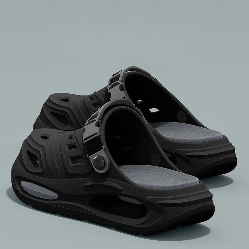 Ultimate Comfort AeroFlow Slides: Lightweight, Breathable EVA with Cushioned Support