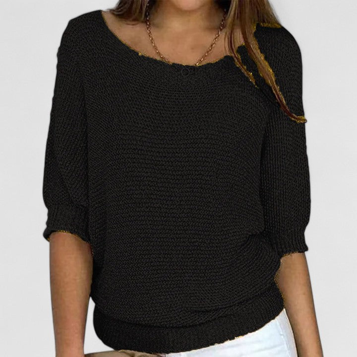 Rachel Women's Effortless Knit Pullover: Cozy, Stylish, Versatile Comfort Sweater