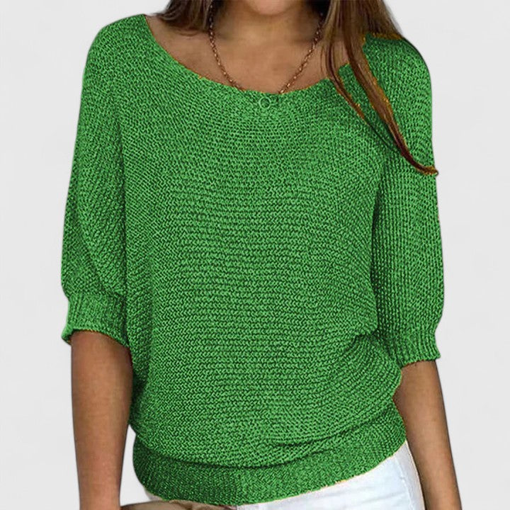 Rachel Women's Effortless Knit Pullover: Cozy, Stylish, Versatile Comfort Sweater